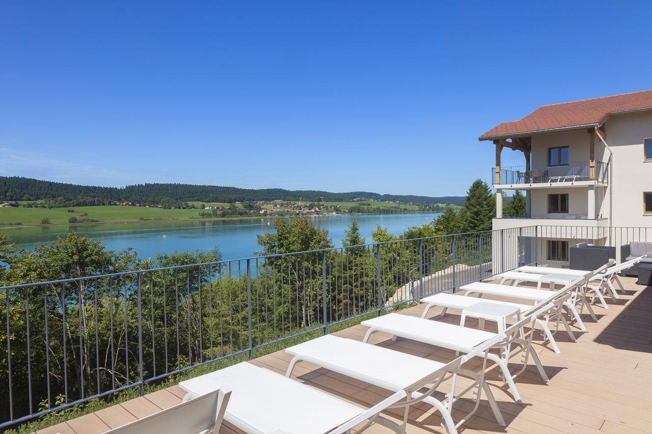 Hotel Spa Les Rives Sauvages Malbuisson Exterior foto